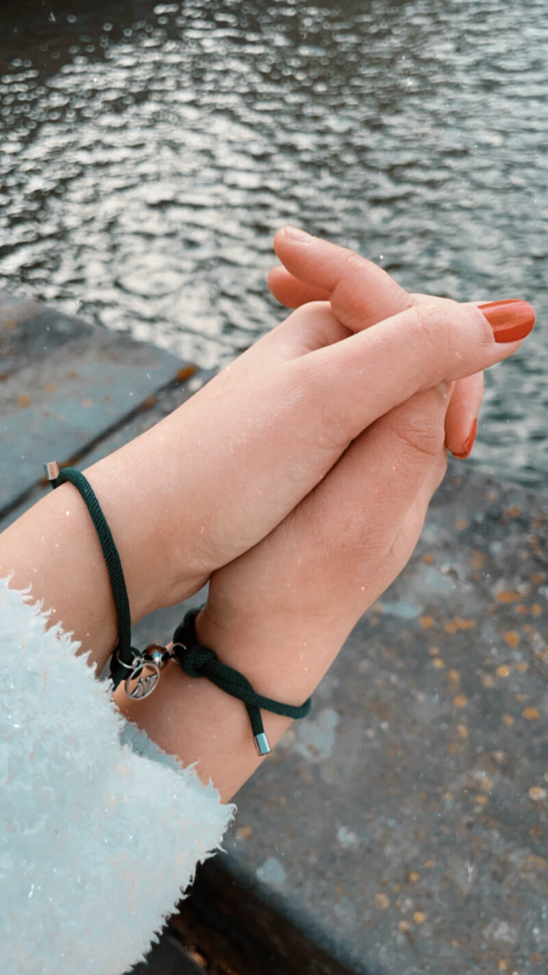 Donker Groene Armbandenset | Inclusief Giftzakje! - Afbeelding 2