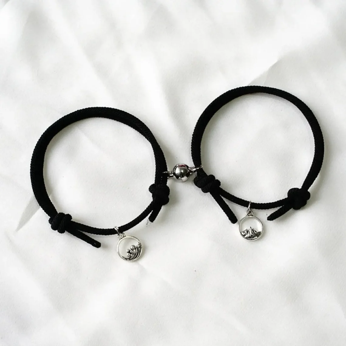 Zwarte Armbandenset | Inclusief Giftzakje!