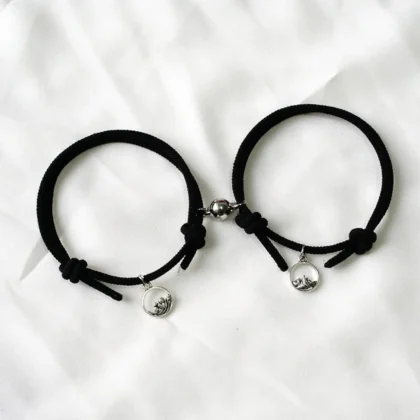 Zwarte Armbandenset | Inclusief Giftzakje!