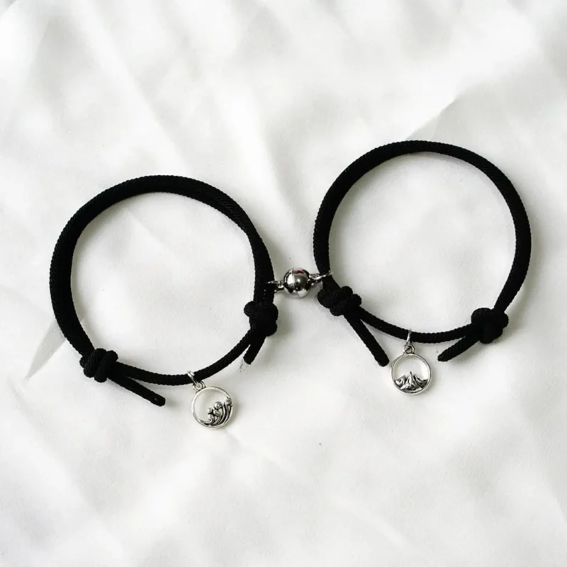 Zwarte Armbandenset | Inclusief Giftzakje!