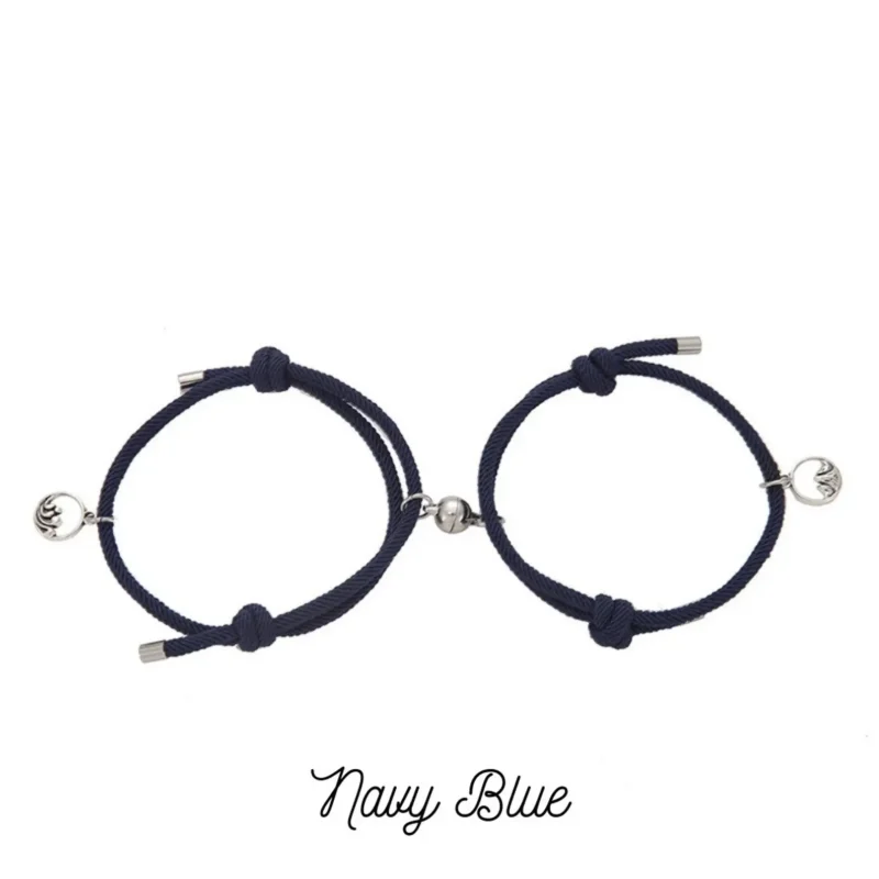 Donker Blauwe Armbandenset | Inclusief Giftzakje! - Afbeelding 2