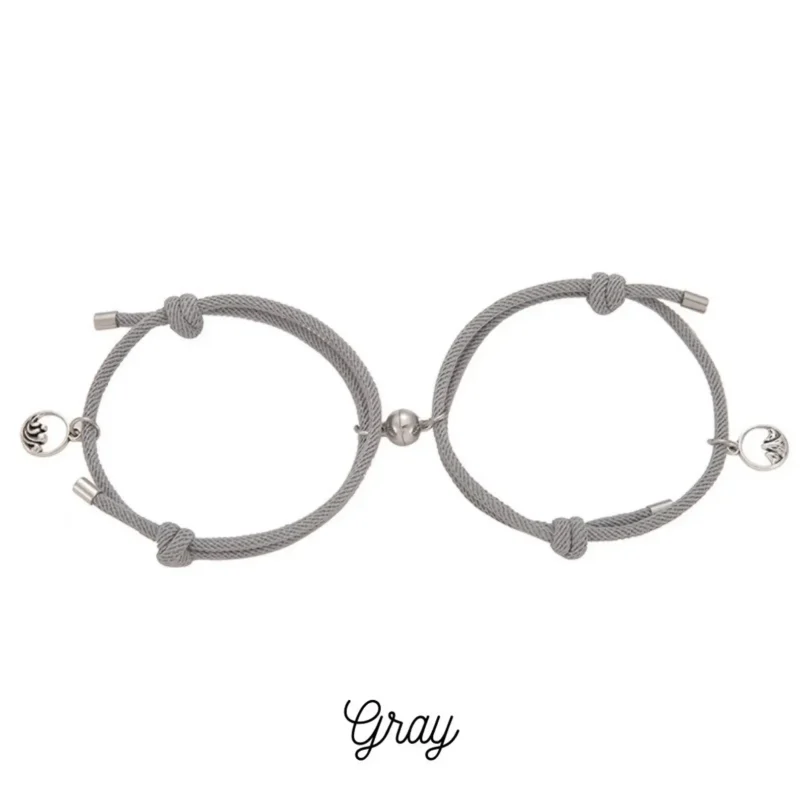 Grijze Armbandenset | Inclusief Giftzakje! - Afbeelding 2
