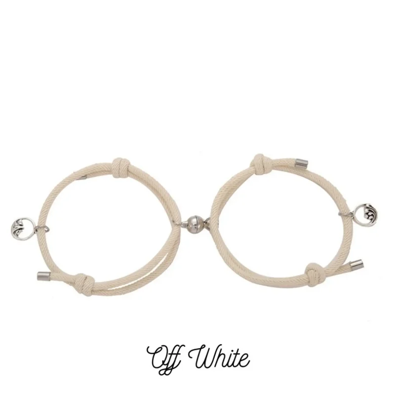 Witte Armbandenset | Inclusief Giftzakje! - Afbeelding 3