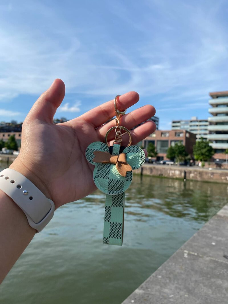 Mintgroene Mickey Tas/Sleutel Hanger - Afbeelding 3