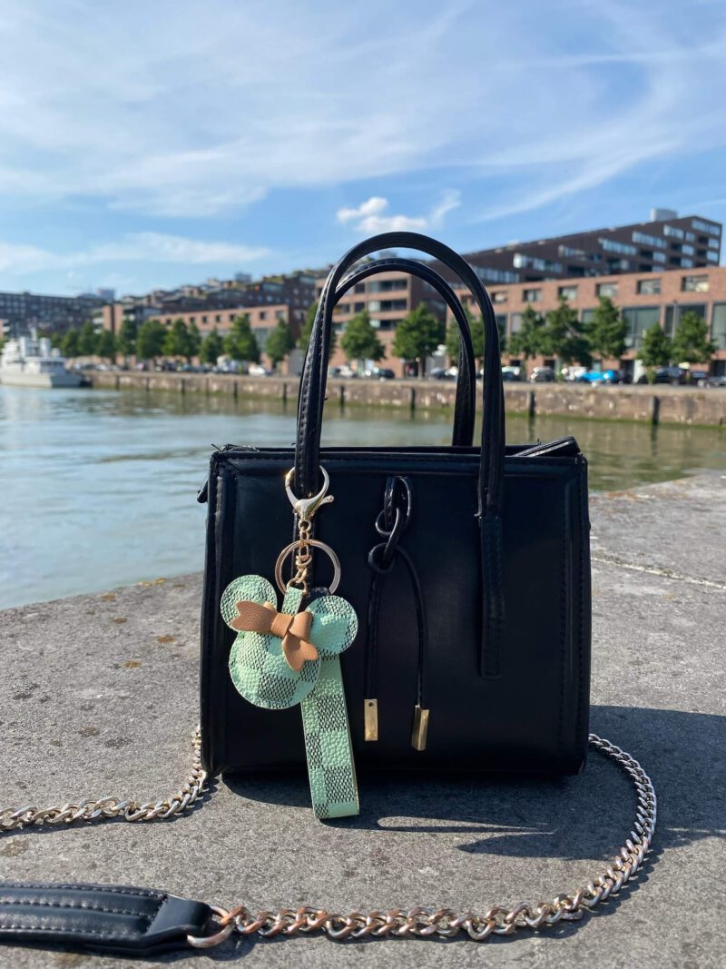 Mintgroene Mickey Tas/Sleutel Hanger - Afbeelding 2