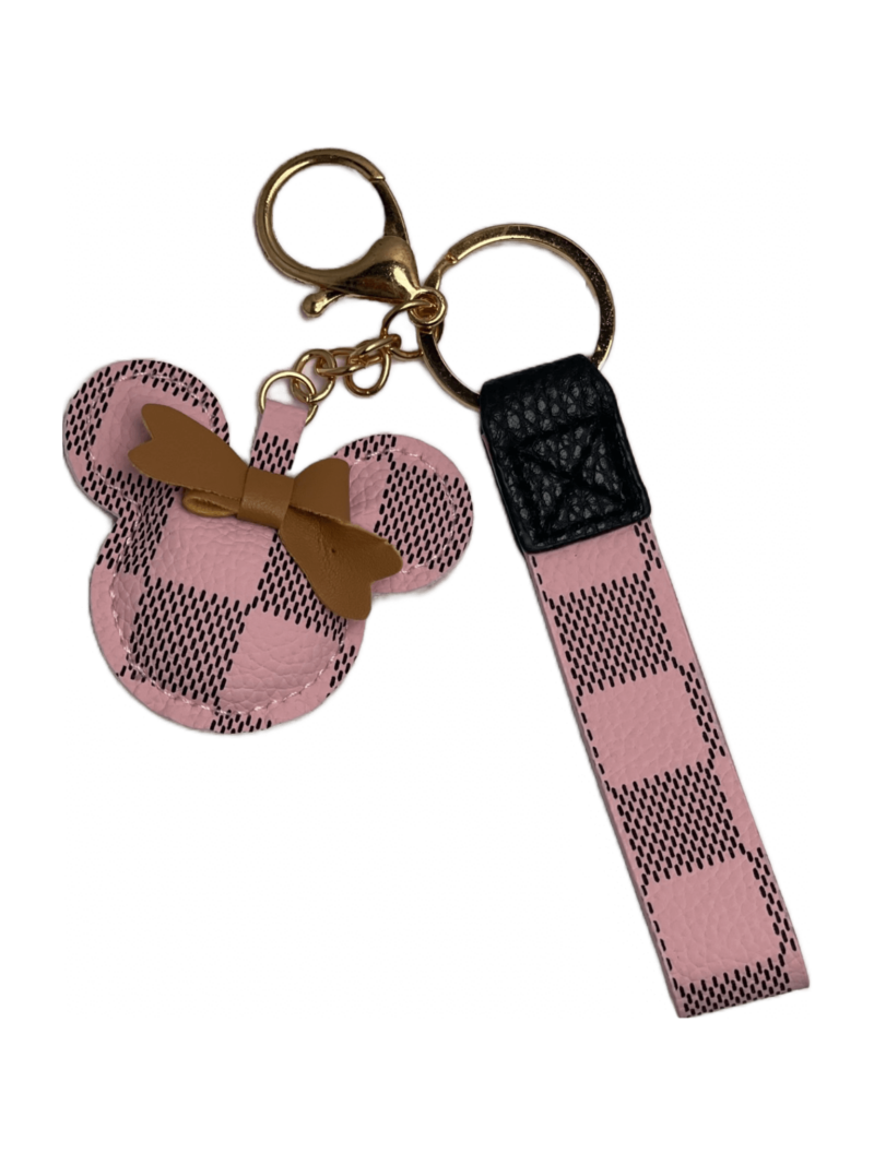 Roze Mickey Tas/Sleutel Hanger